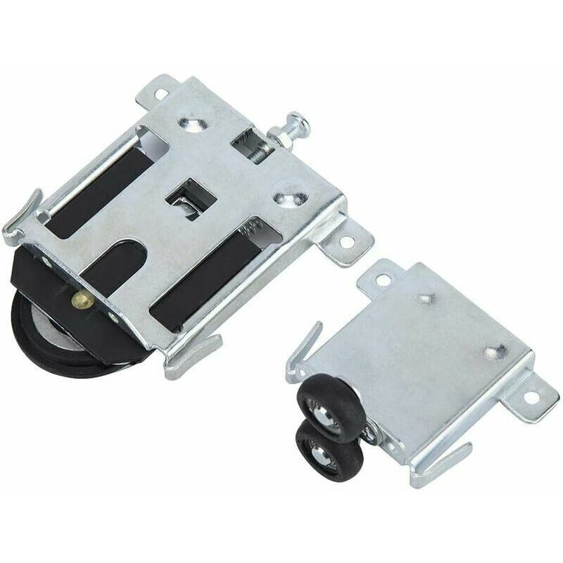 Pièces De Rechange Coulissantes De Poulie Convexe De Roue De Rouleau De Porte De Placard Pour La Roue De Fenêtre De Porte D'Accessoires À La Maison