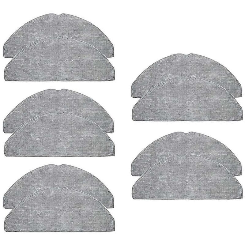 Pièce De Rechange Pour Aspirateur Robot L60 : Lingettes De Rechange En Microfibre Lavables. Accessoires Pour Le Nettoyage.