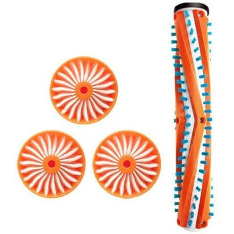 Pièces De Rechange Pour Aspirateurs Sans Fil Black & Decker Bsv2020g/bsv2020p. Ces Pièces Comprennent : 1 Brosse Rotative Et 3 Filtres.