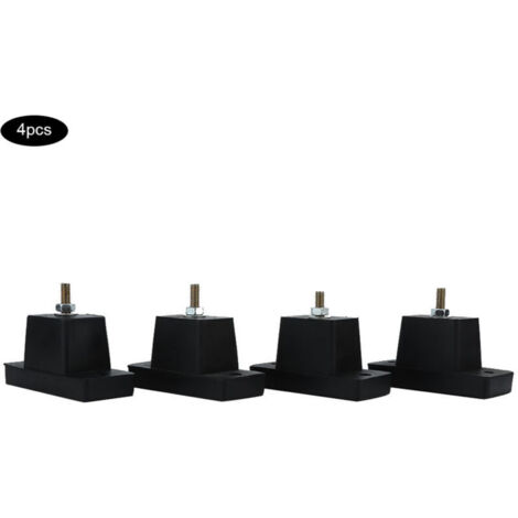 Vtizikl Jeu De 4 Tampons D'Amortisseur Pour Climatiseur - Support Extérieur Anti-vibration - Accessoires De Fixation Durable