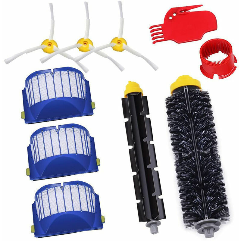 Mobilité Verte – Pack D'Accessoires Pour Aspirateur Robot Irobot Roomba Série 600
