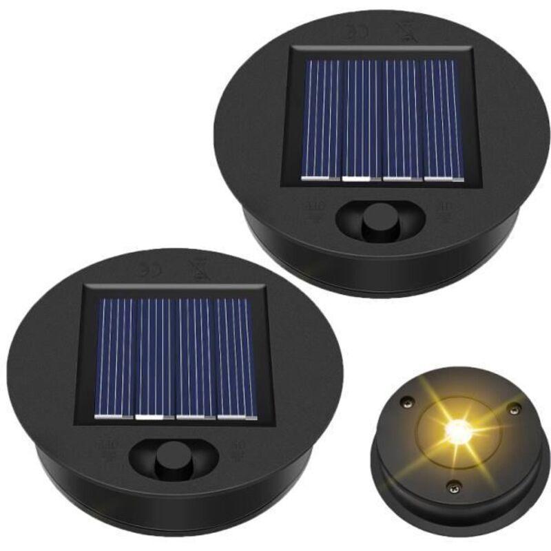 Pièces De Rechange - Lampe Solaire Étanche - 8,5 Cm - Led Intégrée