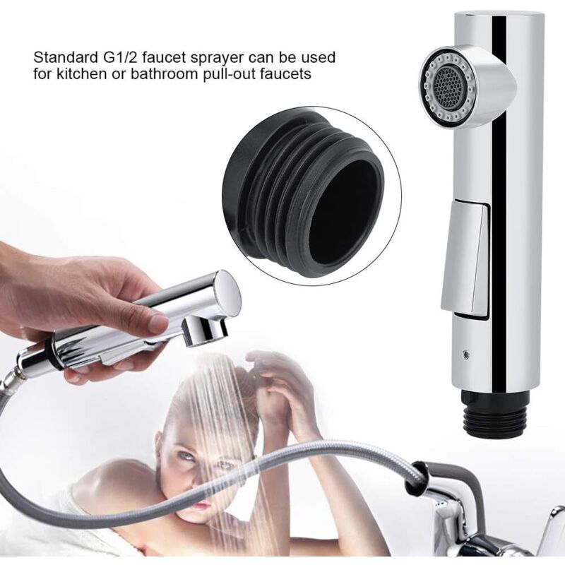 Pièces De Rechange Pour Robinetterie De Douche Extractible, Adaptées Aux Pommeaux De Douche De Cuisine Et De Salle De Bain.