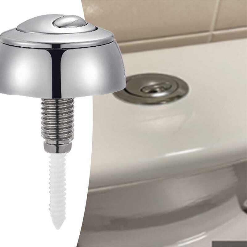 Pièces De Rechange Pour Vanne De Chasse D'Eau, Adaptées À La Vanne De Vidange Siamp Optima 49, Argent + Couvercle De Support