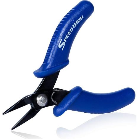 Mini Pince À Bec Plat – Pince À Bec Micro-aiguille De 7,6 Cm Avec Ressort Pour L'Artisanat Et La Fabrication De Bijoux