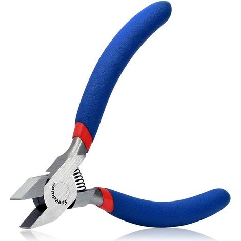 Mini Pince À Bec Plat De 12,7 Cm - Pince À Bec Large - Pince De Précision Pour Bijoux, Réparation Fine, Outils À Main, Micro Professionnel Pour Perles, Loisirs Créatifs, Loisirs