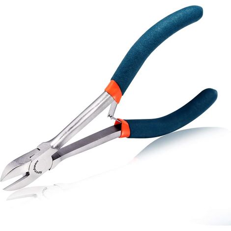 Pince Coupante Latérale Longue Portée De 15,2 Cm Mini Pince Coupante Pour Fil Fin - Effet De Levier Élevé - Réduit Les Efforts - Micro Coupe-fil De Précision Pour Atteindre Les Espaces