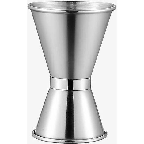 For Bartenders, Double Cocktail Jigger, Premium Japanese Jigger Made Of 304 Stainless Steel With Internal Measurements, 2 Pcs.