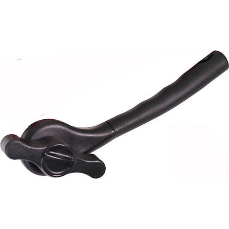 Safe Cutting Can Opener, Black Soft Grip Handle