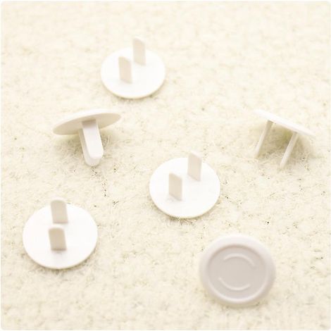 62-piece Childproof Outlet Cover Plug Protector - Babyproof Electrical Safety Plugs