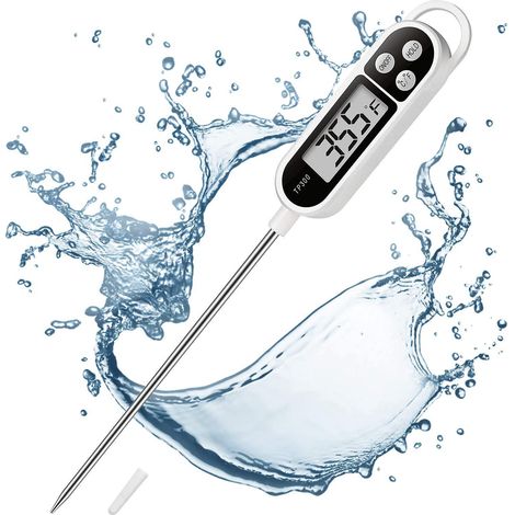 Instant Read Digital Meat Thermometer, Food And Candy Cooking Thermometer, For Oil, Frying, Bbq, Grill, Smoker.