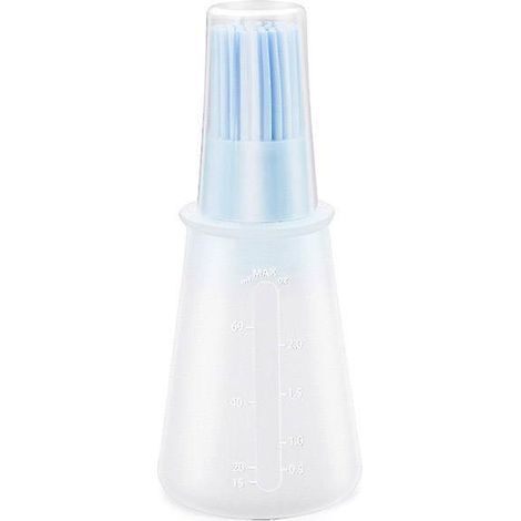 Silicone Oil Bottle Brush, Bbq/pastry Brushes, Silicone Grill Brush For Cooking, Barbecuing, Baking, Pastry, Oil, Honey/sauce (blue)