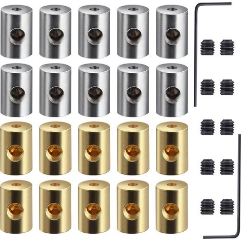 20 Pièces Garde-goupille De Verrouillage Dos De Goupille De Verrouillage 9 X 6 Mm Fermoir De Verrouillage Dos De Goupille De Remplacement Avec Clé Serrures De Goupille D’outil Pour Goupille