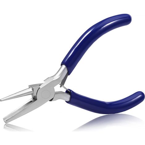 Pince À Bec Concave Et Rond 12,7 Cm - Mini Pince De Précision Pour Fabrication De Bijoux Et Projets De Loisirs Créatifs