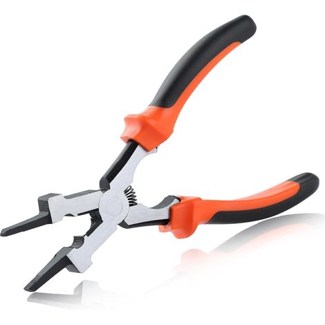 Pinces À Souder Mig Multi-fonctions Pinces À Souder Mig Nettoyeur De Buse Mig Marteau De Laitier Coupeur De Fil Limes À Racler Pour Racler Éclaboussure Préhension Fil D’étirage Pour Soudage