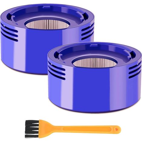 Filtre De Rechange Pour Aspirateur Dyson V7, V8 Animal, V8 Absolute, Sv10 Et Sv11 - Kit De Post-filtre Hepa. Références : 965661-01 Et 967478-01.