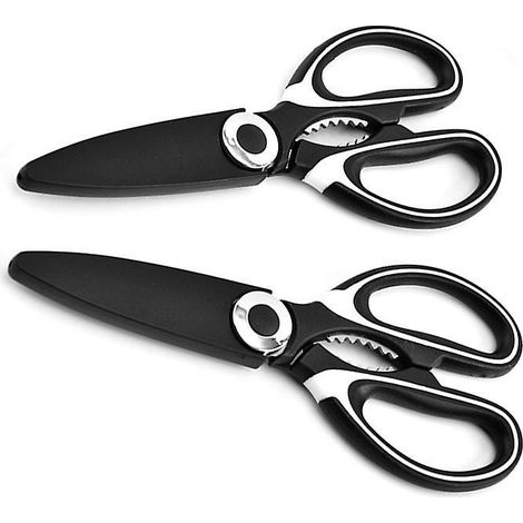 Kitchen Scissors, Heavy-duty Meat Shears, Poultry Shears, Dishwasher-safe Food Scissors, Steel Cooking Scissors
