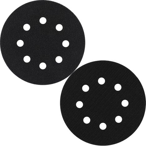 Support De Protection Ø 125mm 8 Trous, 2 Pièces, Pour Protéger Les Plateaux De Ponçage Auto-agrippants