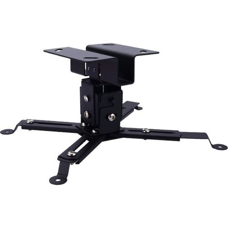 Multifunctional Projector Hanger, Black Multifunctional Telescopic Hanger, Maximum Load Of 15kg