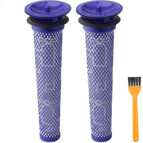 Filtres De Rechange Pour Aspirateurs Sans Fil Dyson Dc58, Dc59, Dc61, Dc62, V6, V7 Et V8 Animal. Remplace La Pièce N° 965661-01. Préfiltre Moteur - 2 Pièces.