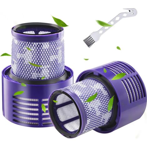 Filtre V10 Pour Dyson - Filtre De Rechange Pour Aspirateur Dyson V10 Cyclone (séries Absolute, Animal, Motorhead Et Total Clean) - Aspirateur Sans Fil Sv12 - Référence : 969082-01