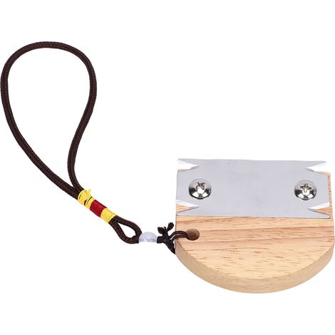 Outil De Coupe-bordures Pour Placage Avec Manche En Bois Et 2 Lames De Rechange