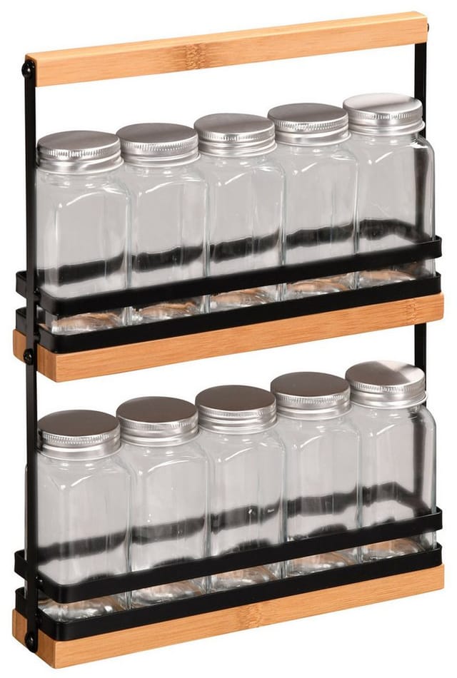 Kesper Natur-organizer Für 10 Bambusbehälter