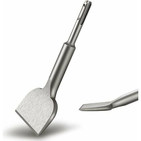 Vurahome - Burin Sds Plus Carrelage, 165mm X 75mm Série D'Élargissement De Haute Qualité, Ciseau À Tuiles Courbé Ciselé Pour La Céramique Et Les Carreaux De Sol