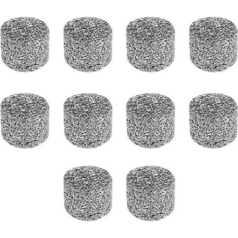 Xepho Edelstahl-gaze-filter, 10er-packung, Professionelle Edelstahl-schaumfilter, Schaumkanonen-düsenaufsatz, Schaummacher, Maschenfilter Für Schaumlanze