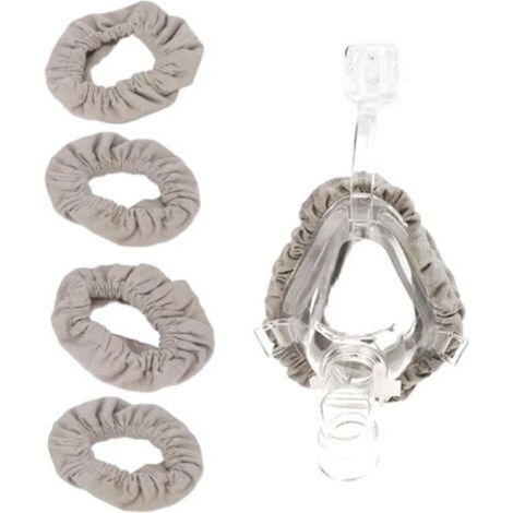 4-teiliges Set Cpap-maskeneinlagen, Wiederverwendbarer Universeller Nasenschutz, Professioneller Cpap-maskenbezug Für Krankenhäuser Aus Baumwollmischgewebe, Waschbare Cpap-maskenkissenbezüge Für Krank