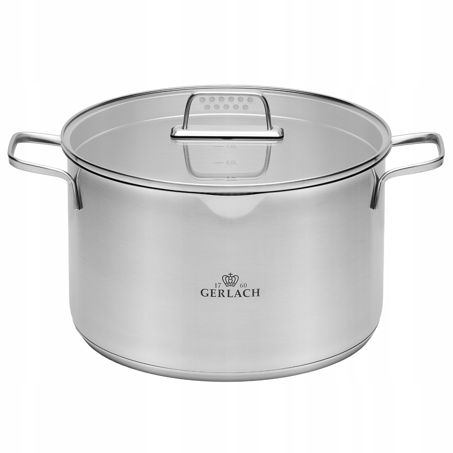 Gerlach Ambiente Topf 10 L Silber