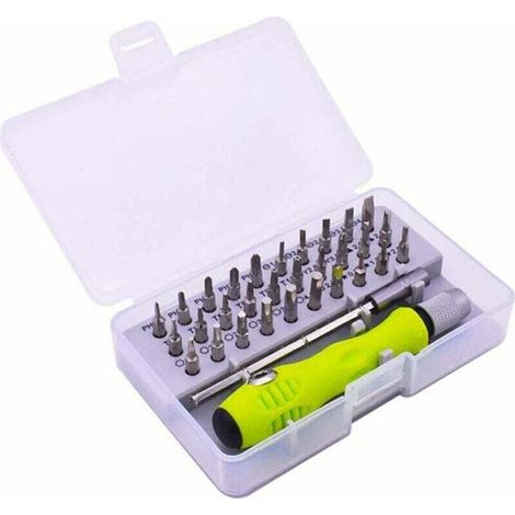 Xepho 32-teiliges Schraubendreher-set, Tragbares Präzisionsschraubendreher-reparaturwerkzeug Für Handys, Computer, Spielzeug, Brillen, Uhren Usw.