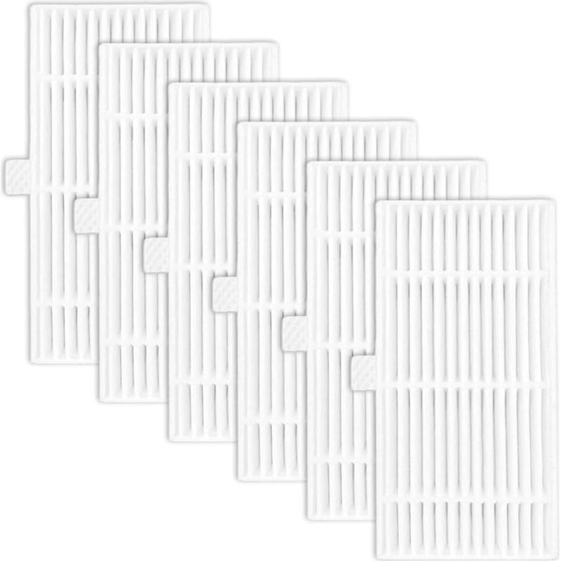 Nedis Wifivcr001cbk Und Wifivcb01 Saugroboter-filterset – 6 Ersatz-papierfilterkartuschen Für Eine Einfache, Hygienische Und Sichere Installation
