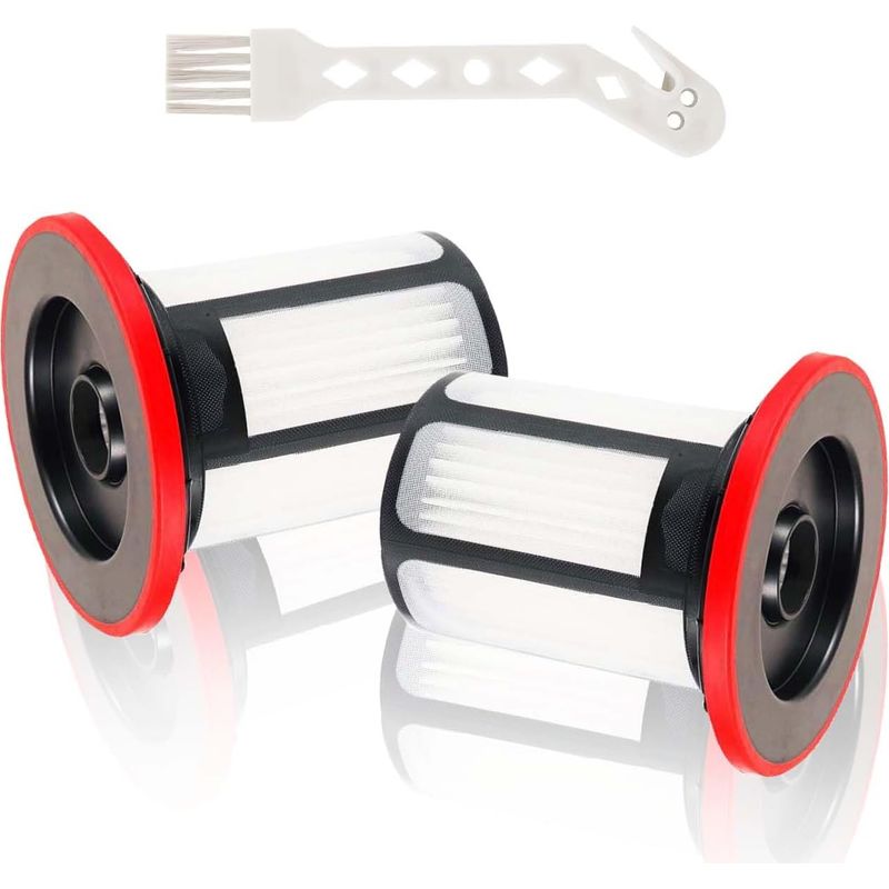 2 Filter Für Bosch Unlimited 6 Staubsauger - Ersatzteile - Ersatzfilter - Ersetzt 12033215 (mit Bürsten)