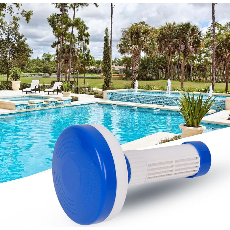 Tablettenspender Für Pools – Automatische Dosierung, Einstellbar, Für Kleine Pools, Für Aufstell-, Einbau-, Garten- Und Terrassenpools