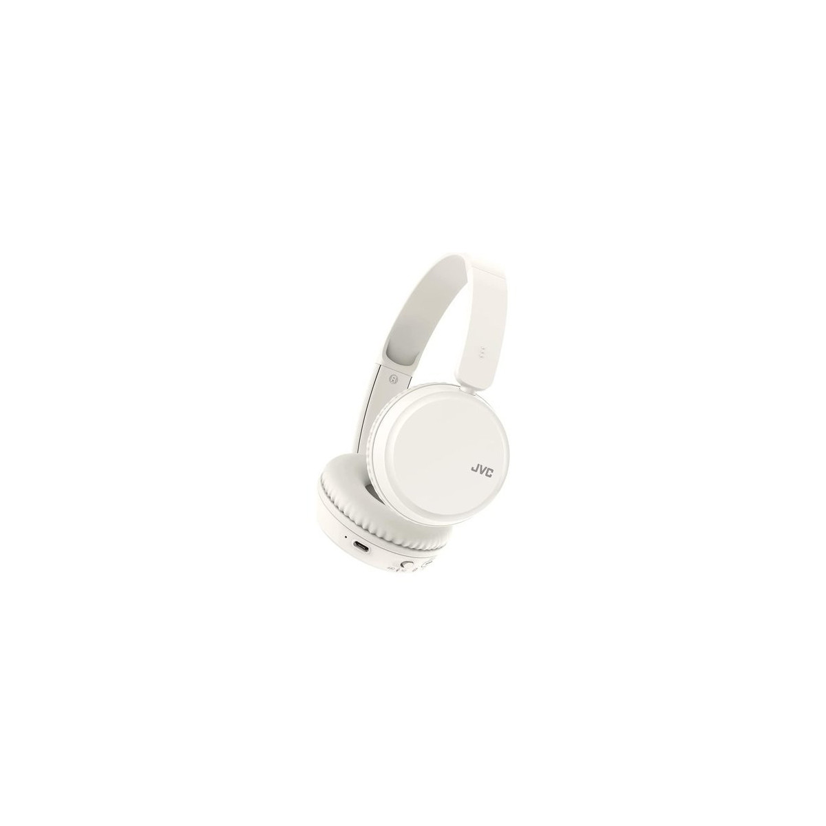 Jvc Bluetooth On-ear Kopfhörer Ha-z37w Mit Mikrofon Deep Bass Weiß