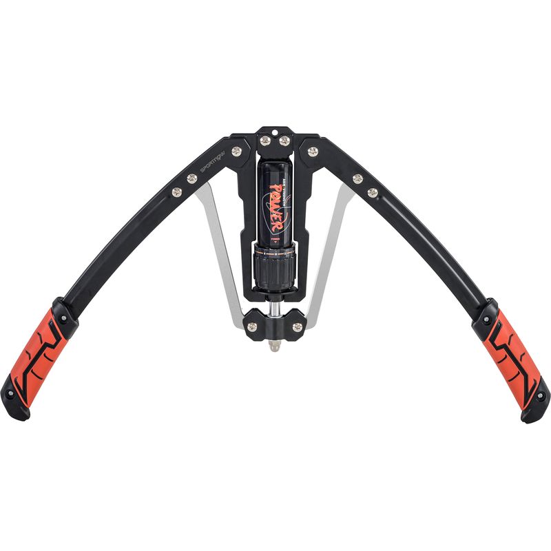 Verstellbarer Hydraulischer Power Twister 10–200 Kg Für Arm- Und Brustmuskeltraining – Schwarz Und Rot, 43 X 16 X 5 Cm