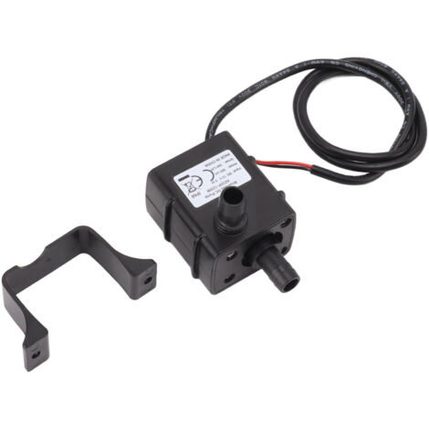 Pompe À Moteur Sans Balais Cc 12 V, Mini Pompe Submersible Silencieuse Pour Le Refroidissement De L'Eau, Micro Pompe Centrifuge Pour Fontaines Paysagères