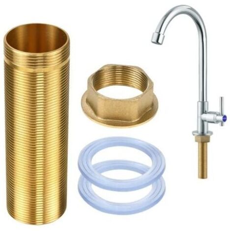 Kit De Réparation Pour Robinet, Mitigeur À Levier Unique Allongé, Kit De Réparation Avec Raccords Filetés En Laiton (m32-100 Mm)