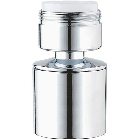 Aérateur De Robinet De Cuisine À Double Fonction 24 Mm, Certification Acs, Connecteur Mâle Chromé (m24)