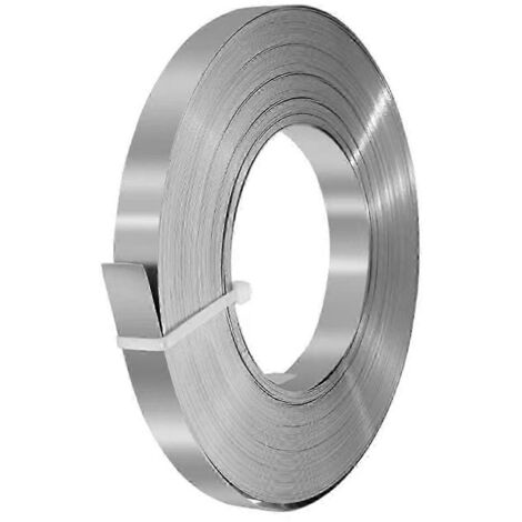 Ruban En Acier Inoxydable 304 12 Mm X 0,4 Mm Pour Enroulement De Câble
