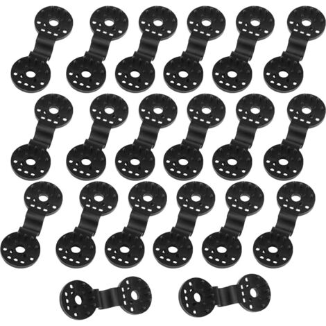 Lot De 20 Clips De Fixation Pour Toiles D'Ombrage, Clips De Verrouillage, Clips De Protection Solaire Pour Filets De Protection Solaire, Filets De Jardin, Filets Anti-oiseaux, Tissus De Protection Sol