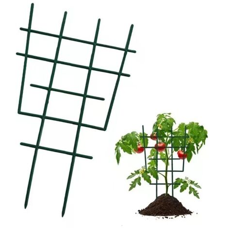 Lot De 5 Tuteurs En Plastique Pour Plantes Grimpantes, Supports De Jardin Pour Plantes Grimpantes