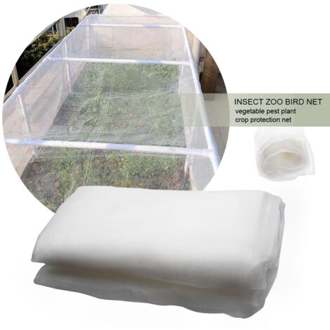 Filet Anti-insectes, Protection Contre Les Insectes, Filet Anti-poussière En Nylon, Filet Anti-oiseaux Pour Serre, Horticulture 2,5 X 10 M