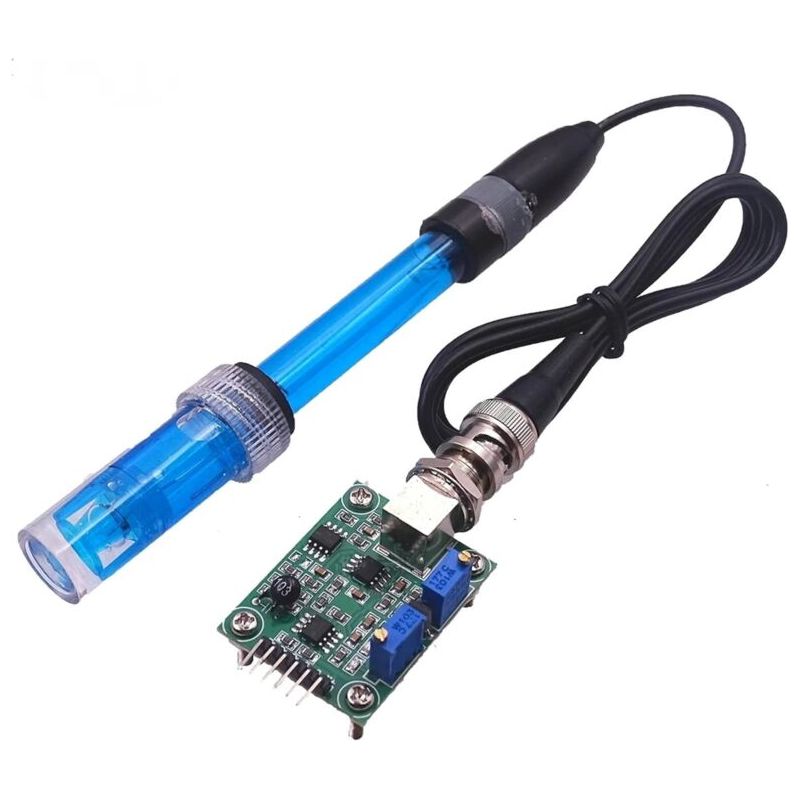 Bnc-ph-sonde Für Die Schwimmbadwasseranalyse. Ph-messbereich 0–14. 300 Cm Kabel. Bnc-anschluss Für Ph-messgeräte.