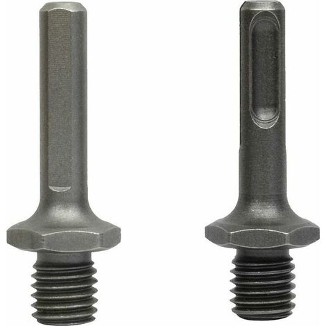 Xepho 2 Stück M14 Außengewinde-auf-innengewinde-adapter Und Innendreieck Für Schleifbohrmaschine,