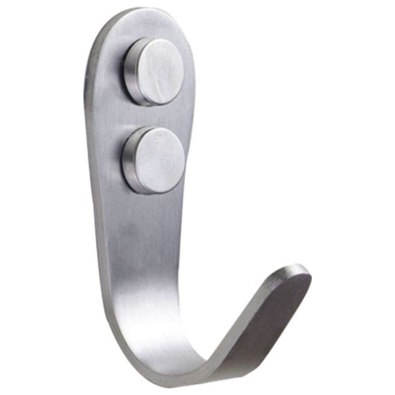 6 Stück Edelstahl-kleiderhaken, Wandhaken, Handtuchhalter, Einfache Wandhaken, Universelle Wandhaken, Allzweck-hängehaken Für Küche Und Bad.