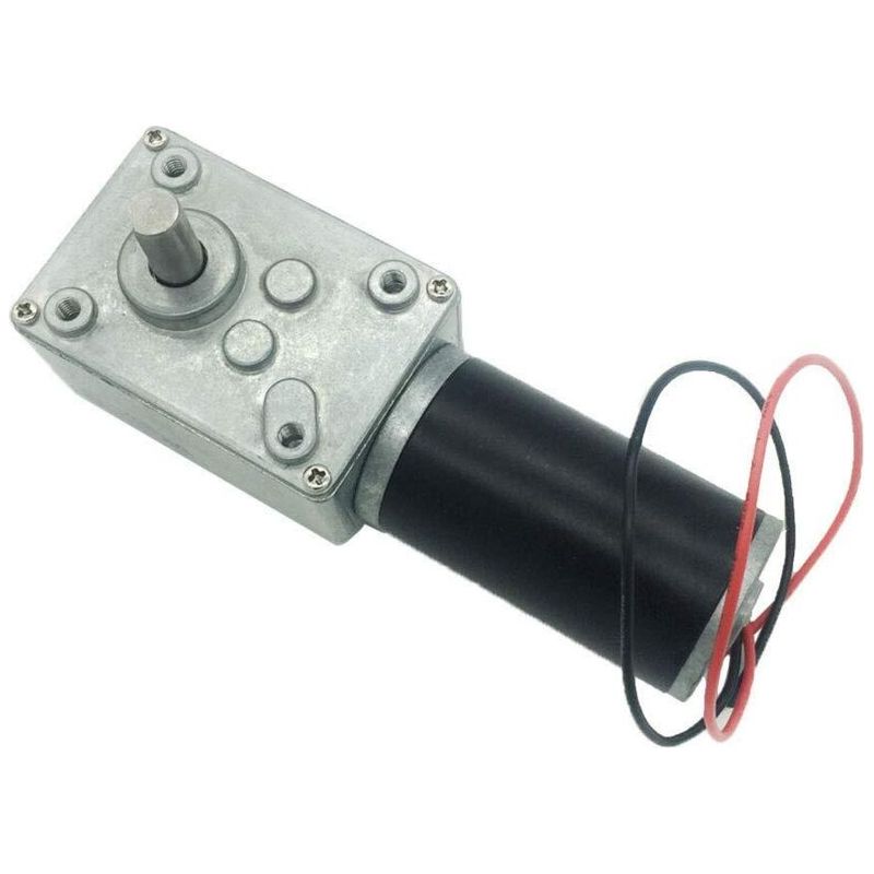 A58sw31zy 12v Gleichstrom-schneckengetriebemotor, Mini-turbine Mit Rückwärtslauf Und Selbsthemmung, Für Diy-roboter, Drehtische, Türschlösser, Vorhänge (12v 260rpm)