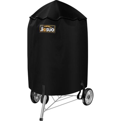 Grillabdeckung Für Weber Holzkohlegrills, 57 Cm Grillabdeckung, Robuste, Wasserdichte Grillabdeckung