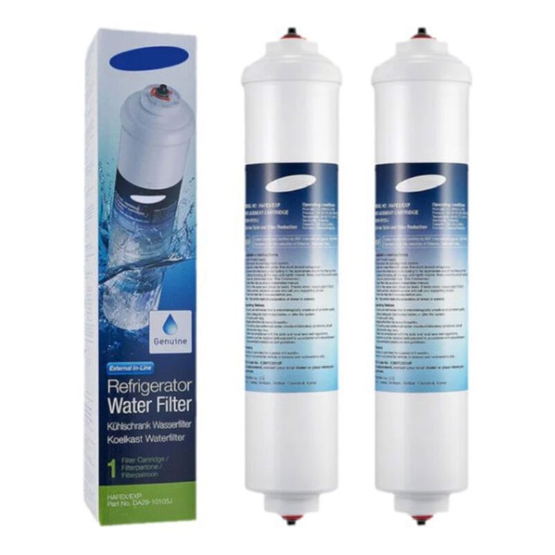 Longziming – Lot De 2 Filtres À Eau D'Origine Pour Réfrigérateurs – Compatible Aeg, Beko, Bosch, Electrolux, Samsung – Capacité 3785 Litres - Da29-10105j